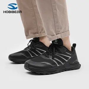 HOBIBEAR Men's Spring/Autumn Outdoor Light Running Shoes | Breathable, Casual, Trendy & Versatile Daily Sports Footwear