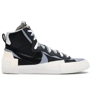 Nike Men's Blazer Mid sacai Black Grey, from StockX