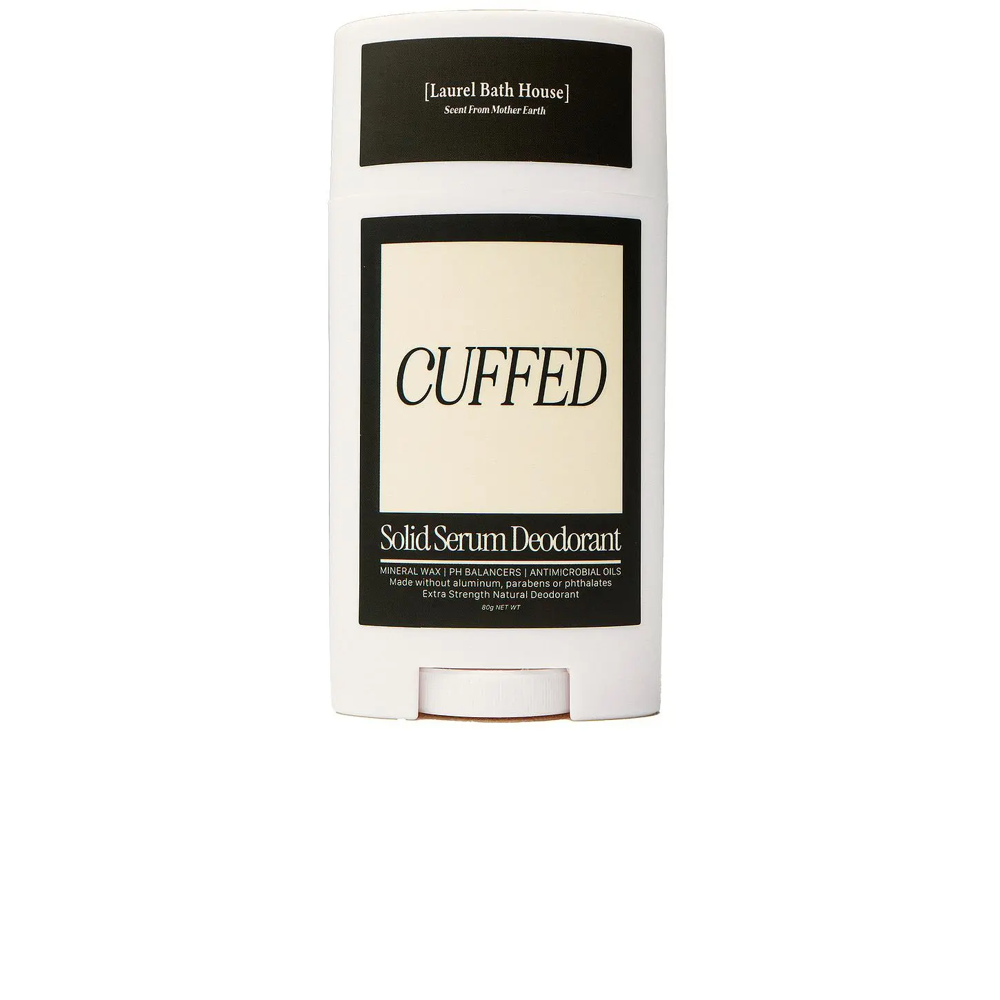 Laurel Bath House Cuffed Solid Serum Deodorant Unisex