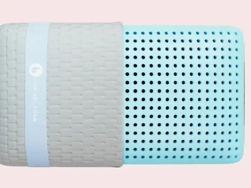 BLU SLEEP Ice Gel High Profile Pillow -  Made in Italy
