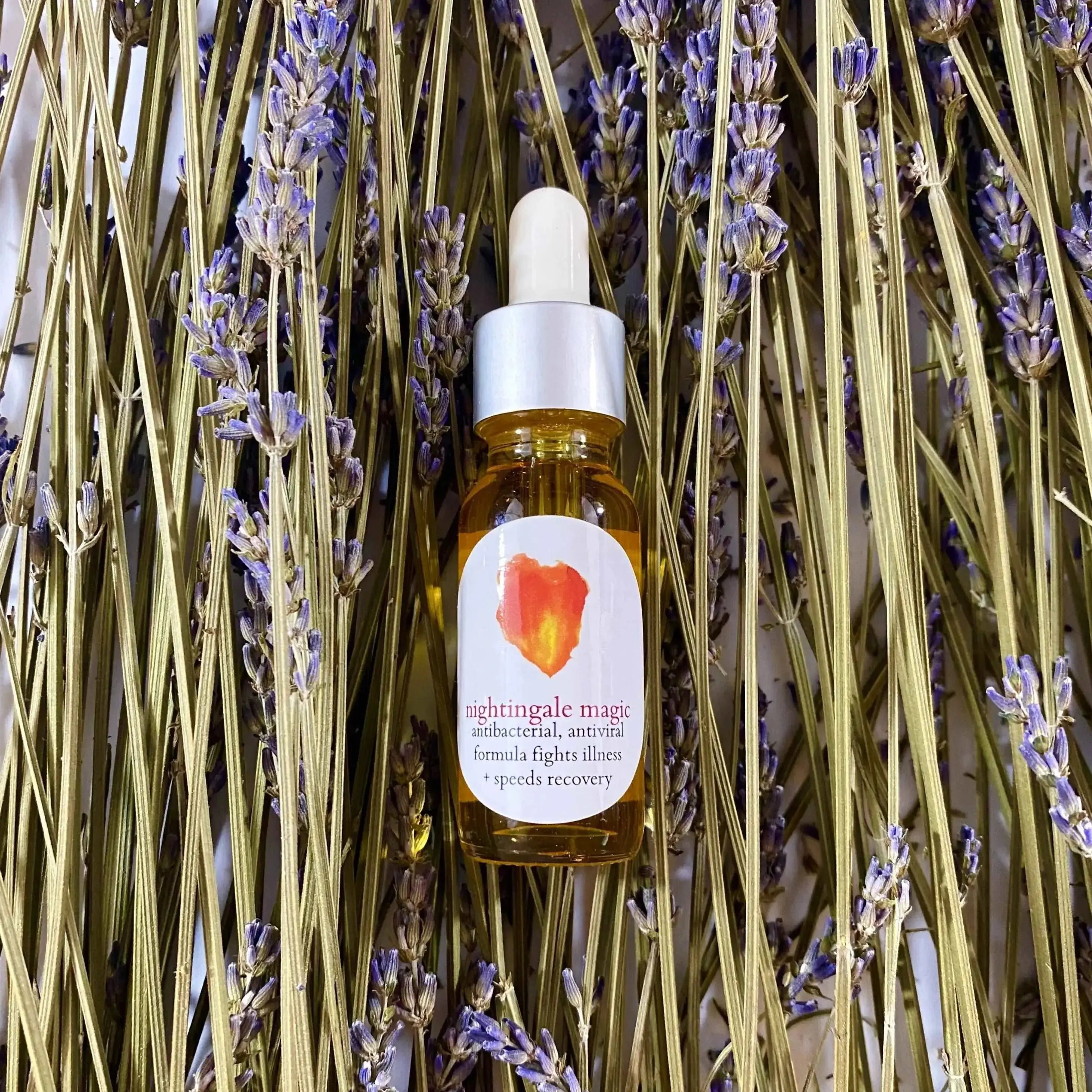 Nightingale Magic - Pure Aromatherapy & Botanical Essential Oil Blend (0.5 oz / 15 mL)