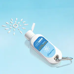 Portable Sunscreen Lotion Spf50+ Pa++++, Lightweight, Compact and Easy to Carry, Perfect for Beach, Hiking, and Outdoor Sun Protection