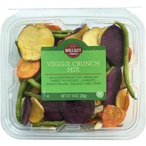 Wellsley Farms Veggie Crunch Mix, Dried Vegetables, Snacks, 10 oz.