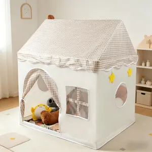 Toy Castle, Floral Design Playhouse, Outdoor Beach Tent, Birthday Party Decor, Holiday Gift, Unisex, No Accessories Included