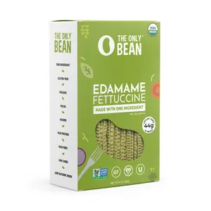 Organic Edamame Fettuccine Bean Pasta (Multiple Pack Sizes) High Protein Vegan Fiber Carb Organic Edamame Fettuccine Bean Pasta (Multiple Pack Sizes) High Protein Vegan Fiber Carb