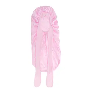 Unique Bargains Durable Bow Shower Cap Bathroom Shower Accessories for Women 1 Pc