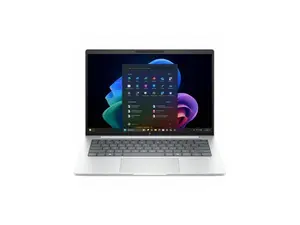 HP EliteBook 8 G1i 14" Touchscreen Notebook - WUXGA - Intel Core Ultra 5 238V - vPro Technology - 32 GB - 512 GB SSD - English Keyboard - Glacier Silver Aluminum - Intel Chip - 1920 x 1200 - Wind
