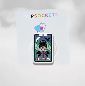 The Dragon Girl Kindle Grip | Smut Kindle Grip | Spicy Book-Themed Phone Grip | Cute Bookish Phone Grip| MagSafe Kindle Grip