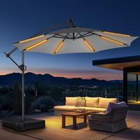 【HY21LSB】Solar Light Strips-Grey-with Base