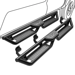 OEDRO 6 Inch Running Boards Compatible with 2015-2025 Ford F150, 2017-2024 F250 F350 Super Duty Supercrew Cab