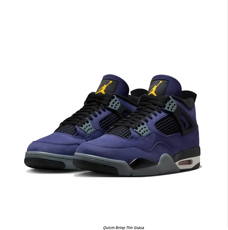 Dark Purple Retro High Top Basketball Sneakers Unisex, Nubuck Leather Breathable Grid Support Cushioned Window Heel Sole, Shock Absorb Non-Slip Rubber Outsole Sports & Daily Casual Couple Trainers