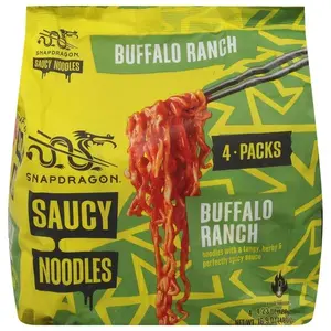 Snapdragon Buffalo Ranch Saucy Noodles - 4 Packs