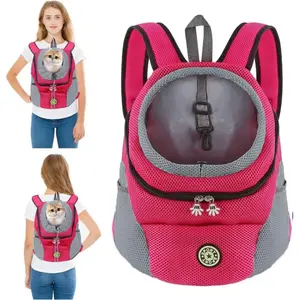 Cat Backpack Bubble Pet Backpack with Mesh Window, Portable and Foldable, Breathable and Lightweight, Hands-Free for Travel Hiking