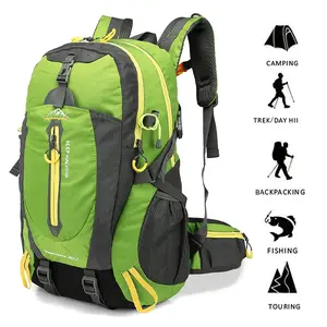 40L Water Resistant Travel Backpack Camping Hiking Laptop Daypack Trekking Climbing Back Bags For Men Women Hiking Supplies outdoor tactical backpack