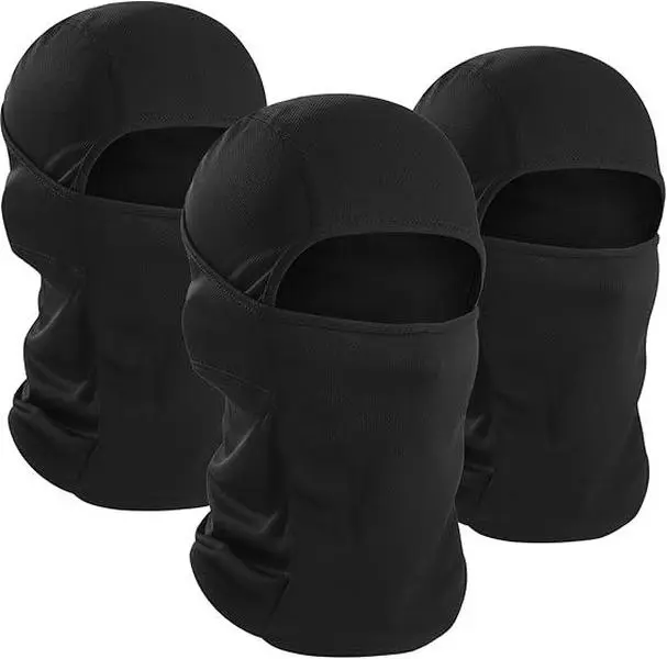 Unisex Sun Protection Hats (Pack of 3) with Breathable Comfortable Full-Face Mask - Windproof, Dustproof, All Seasons for Outdoor Sports, Mountain Climbing