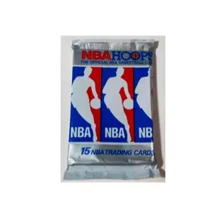 SFFH: 1990-91 NBA Hoops Single Pack - Ripped & Shipped
