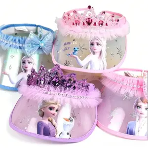 DISNEY Frozen Elsa Hair Accessory Headband - Soft, Comfortable Fabric, Iconic Elsa Design, Ideal for Themed Events and Daily Wear, Accessories