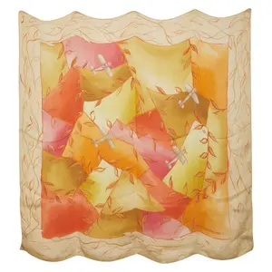 Pre-owned Louis Vuitton Silk Small Leather Goods Monogram Scarf