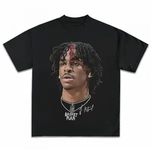 Youth And Adult Ja Morant Icy Exclusive V2 Graphic T-Shirt Soft Cotton Casual Fashion Tee For Boys And Men