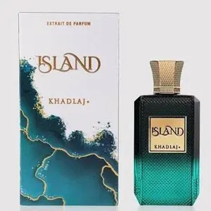 Khadlaj Island for Unisex Extrait de Parfum Spray, 3.4 Ounce