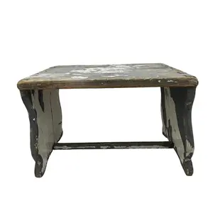 Antique Farmhouse Wooden Step Stool