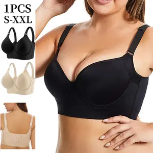 EssElegance 1PCS Women' bra, Comfortable, Climming And Anti-Sagging Bras for Women - Lingerie Bra, Bralettes for Women with Support, No Underwire Plus Size Bras for Women Fit Minimalist