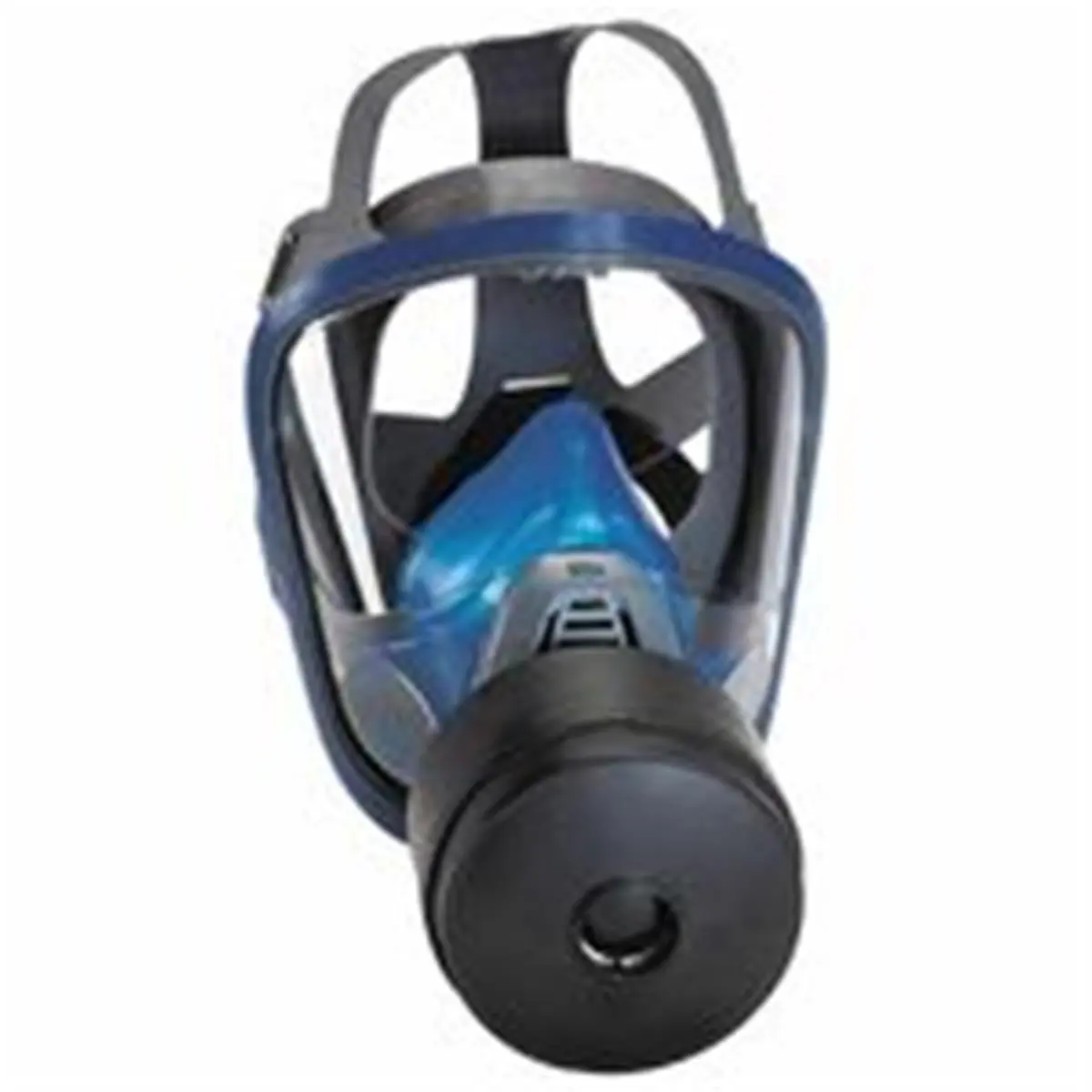 212 MAIN Medium-Size Full-Face Silicone Chin-Type Respirator Mask with Polycarbonate Scratch-Resistant Lens, Wide Field of Vision, Lightweight Comfortable Facepiece, Particle/Vapor/Gas Protection (DIY Needlework Hobby Safety Accessory with Canister)