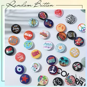 100pcs Retro 80s Punk Button Pins - Vintage Decorations with Love, Peace, Music Themes Colorful for Backpacks, Hats, Jeans, Scrapbooks Nostalgic Party Favors & DIY Crafts (1 Inch/25mm), Accessories, Scrapbook S