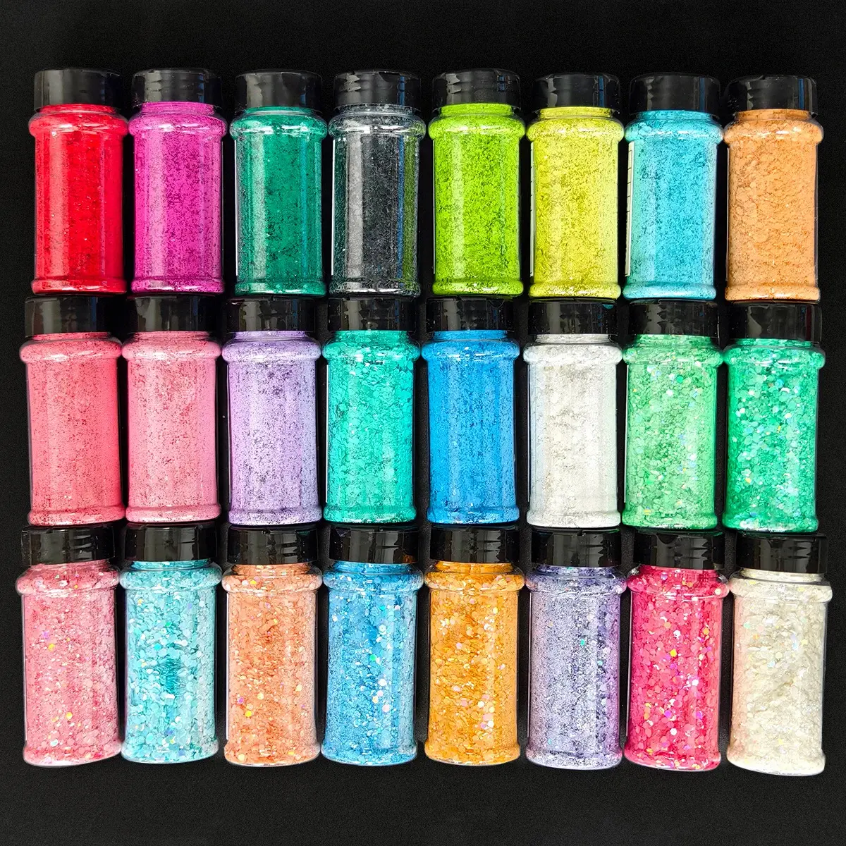Set6-24 mix colors/Spring Glitter