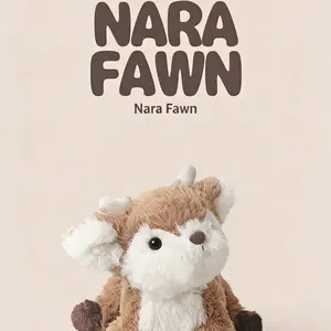 Cute Deer Plush Toy, Sleeping Pillow Doll, Girl's Small Plaything, Birthday Gift, Soft Stuffed Animal, Kawaii Stuffed Animals, Perfect Present for Kids