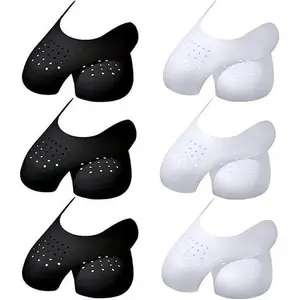 6 Pairs of Crease Protectors for Most Athletic Shoes - Men's 7-12, Women's 5-9.