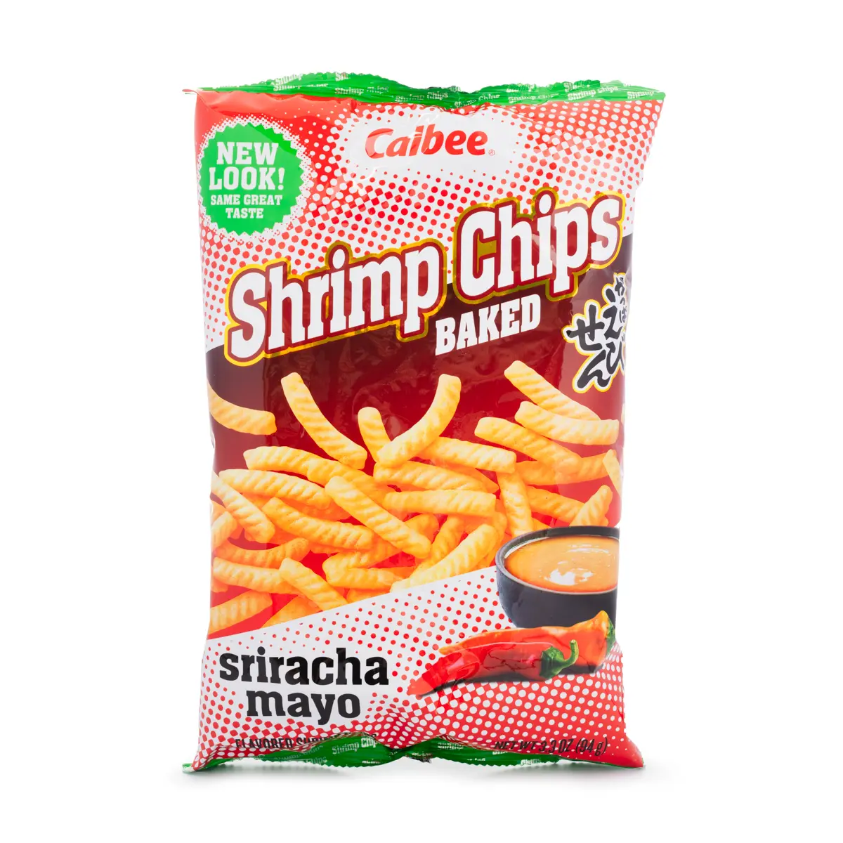 Calbee Shrimp Chips, Sriracha Mayo Flavor 3.3 oz Calbee Shrimp Chips, Sriracha Mayo Flavor 3.3 oz
