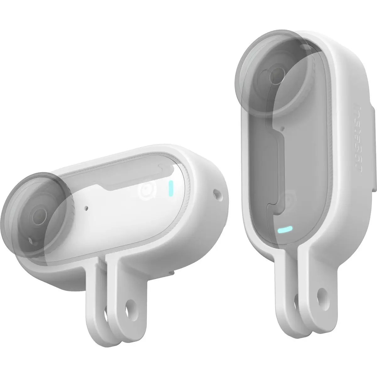 Insta360 Vertical and Horizontal Action Mount Set for GO 3/GO 3S Action Camera, White
