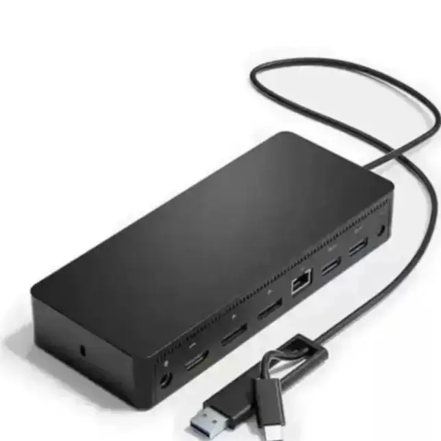 Dell D6000 USB-C Docking Station – 130W Power Supply, Dual DisplayPort & HDMI (Refurbished)
