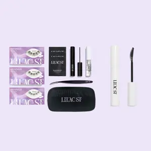 Lilac St. Eternal Cluster Lash Kit and Bond Breaker Bundle – 30 Individual Natural Lash Clusters with our Bond, Seal Applicator and Cluster Lash Removal Serum