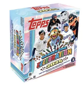 2025 MLB Topps Series 1 Baseball Celebration Mega Box