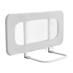 VEVOR Toddler Bed Rail, Kids Beds Guard Rail with Reinforced Iron Pipe and Oxford Cloth, Adjustable Height Bed Side Railing, Portable Guard Bumper Barrier for Crib, Bunk, 31.5x 26.38 in, 1 PieceVEVOR Super Brand Day