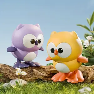 Interactive Mechanical Owl Toy, Colorful Design, Educational Kids Toy, Birthday Gift, Durable Structure, Fan Jumping Owl