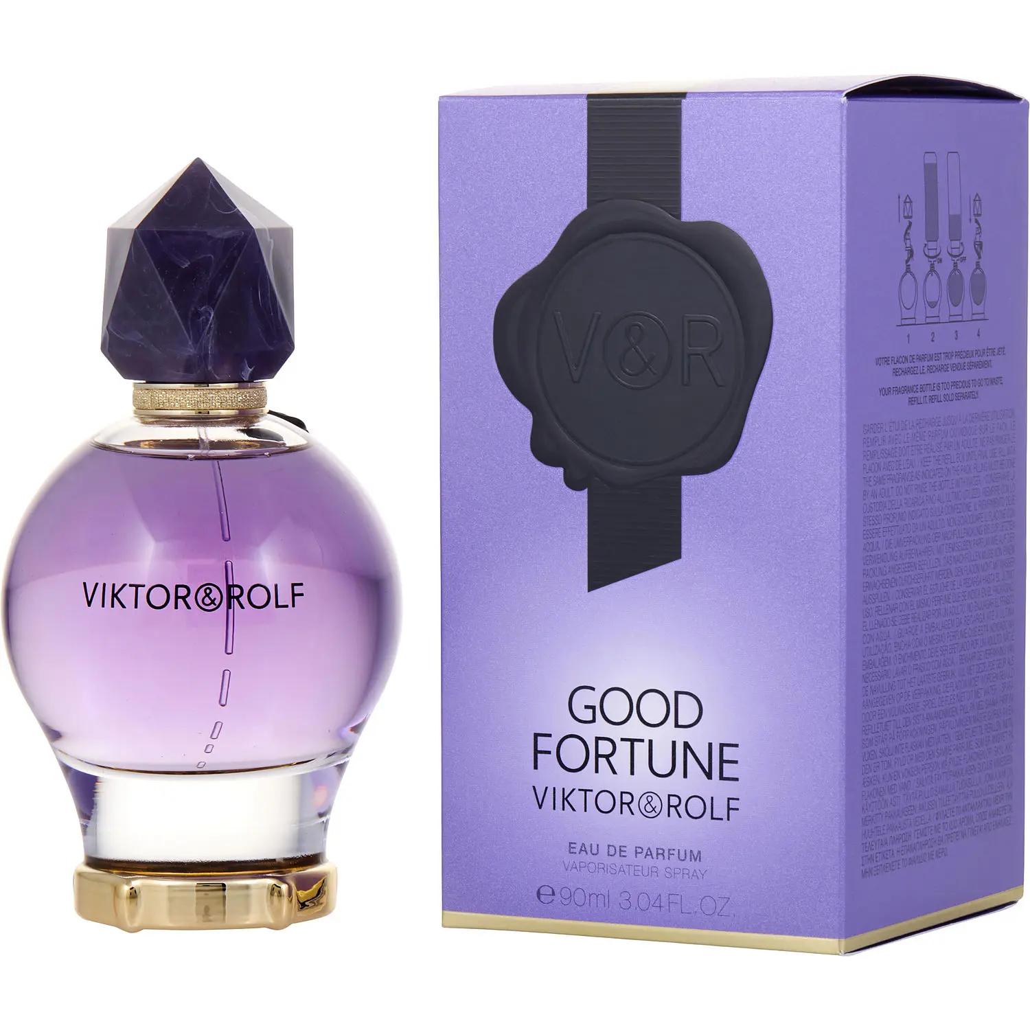 Viktor & Rolf Good Fortune for Women Eau De Parfum Spray, 3.0 Ounce