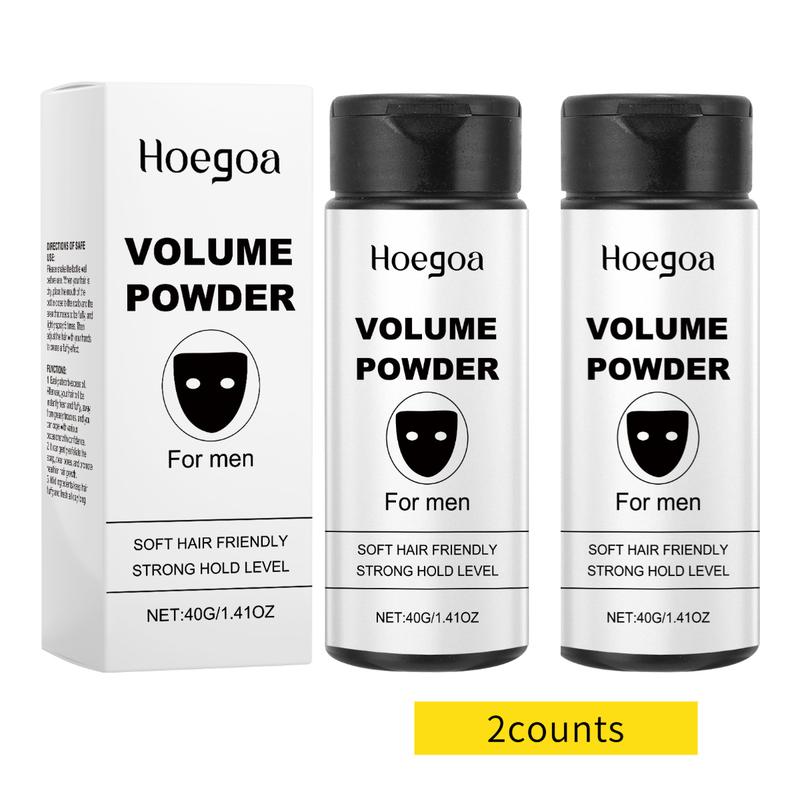 Men’s and Women’s Wash-Free Oil Control Texture-Enhancing Styling Powder – Instantly adds texture and volume, featuring all-natural ingredients, strong hold, wash-free high volume, gentle cleansing.Ideal for daily hair styling care for both men and women