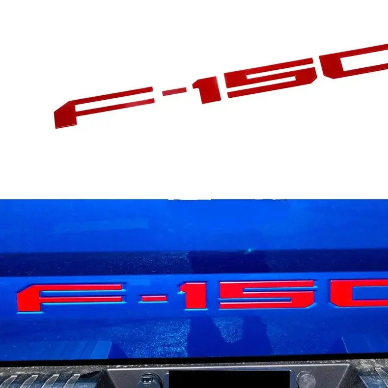 F-150 Rear Trunk Emblem Badge Sticker, Car Styling Accessory for Ford F-150 2014-2020