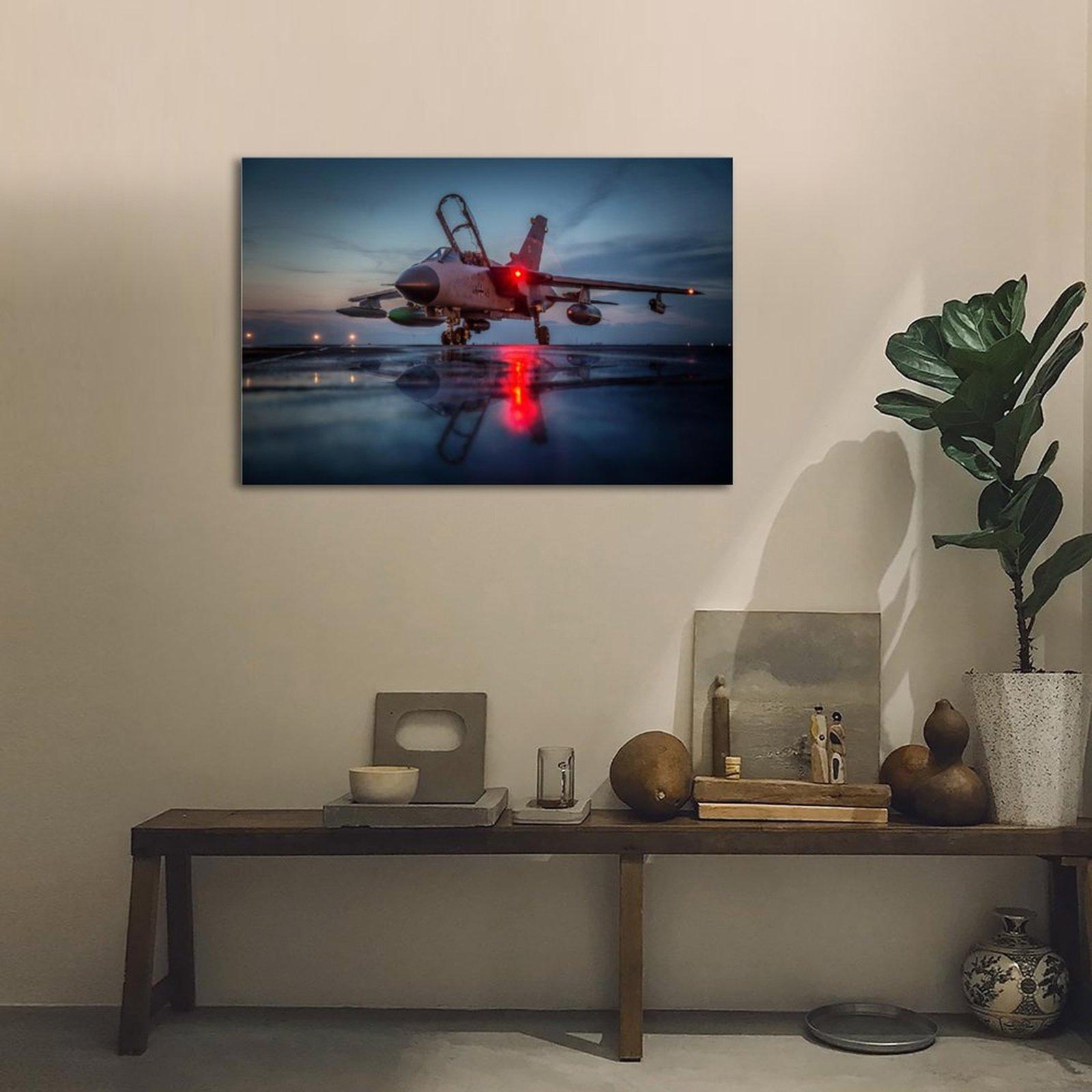 Military Fighter Poster for Tornado Poster Decorative Painting Canvas Wall Art Picture Print Modern Family Bedroom Decor