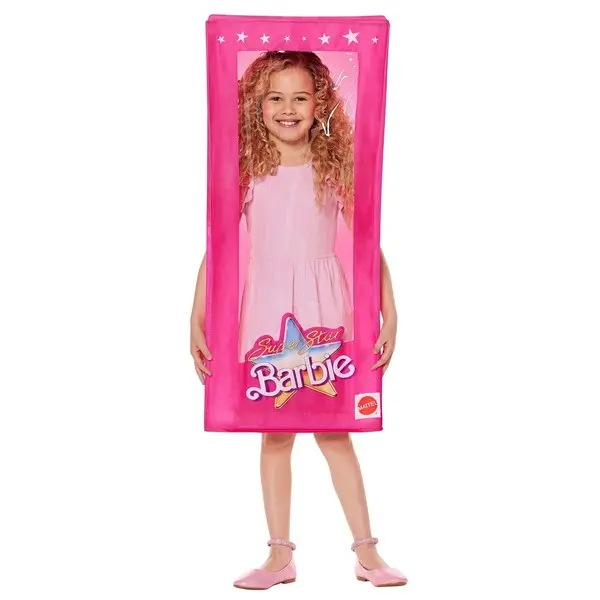 Kid's Barbie Box Costume
