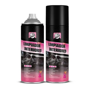 Hexibii Professional Grade Car Interior Cleaner & Polish 450ml Multi-Surface Detailer Spray for Leather Plastic Dashboards Seats Fabrics No Residue All-Purpose Detailing