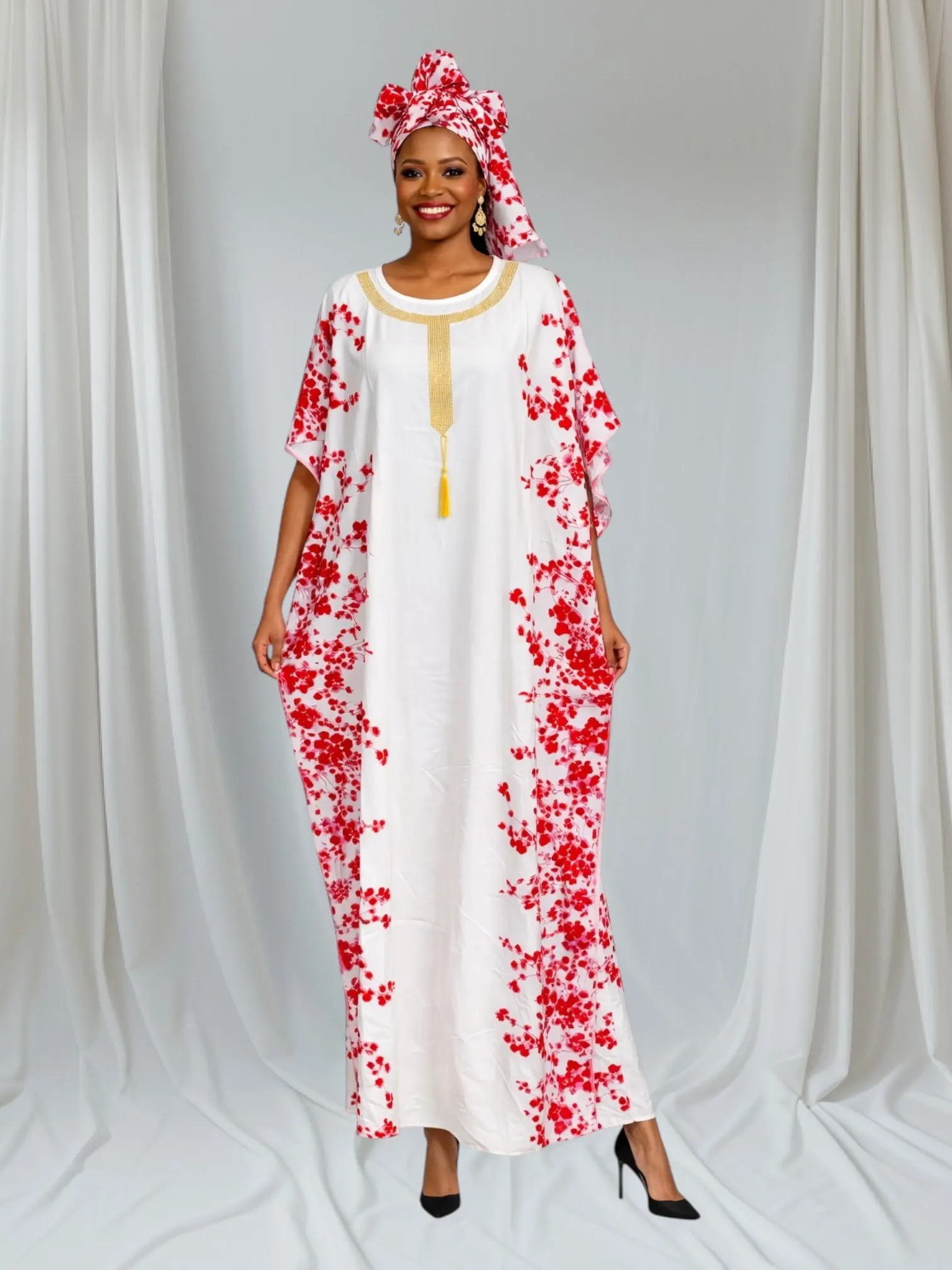 embellished corset kaftan mini dress Perla Embellished Corset Kaftan Mini Dress in Lilac main image 0