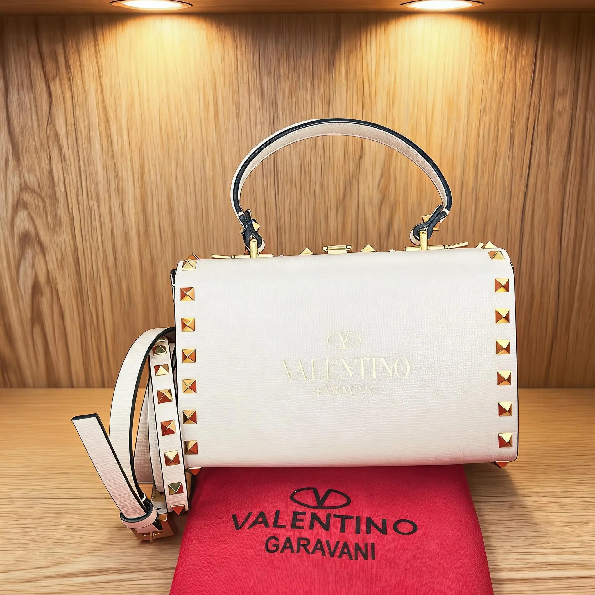 Pre-owned Valentino Leather Shoulder Bag C0741339919