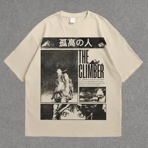 The Climber Shirt - Kokou No Hito Manga Merch - Buntarō Mori Tee - Seinen 2000s Manga - Unisex Climbing - Mountaineering Retro T-Shirt
