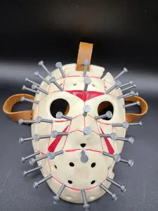 Jason Pinhead Character Halloween Mask - Expertly Crafted 3D Printed Unisex Mask