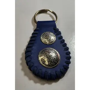 Blue Concha Keychain