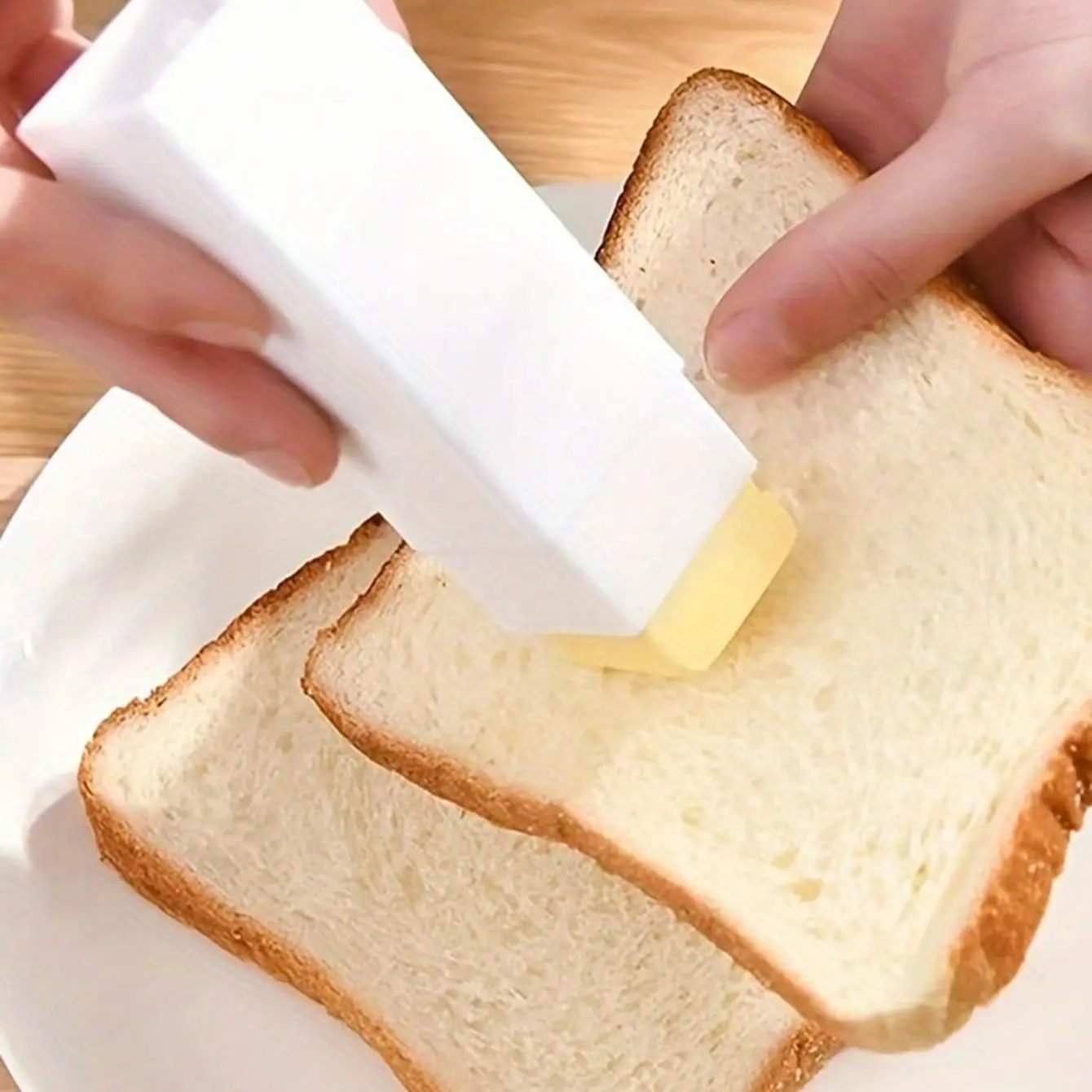 1pc Butter Brush, Standing Butter Spreader, Butter Dispenser Box, Convenient Kitchen Helper for Home and Restaurant Breakfast